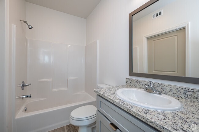 1BR, 1BA - Primary Bathroom - Apartments at Andover