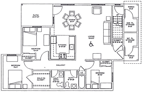 3HAB/2BA - Linderman Creek II Apartments