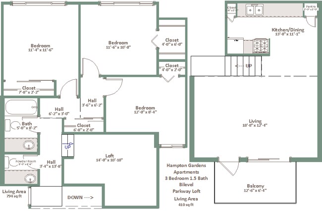 Foto del interior - Hampton Gardens