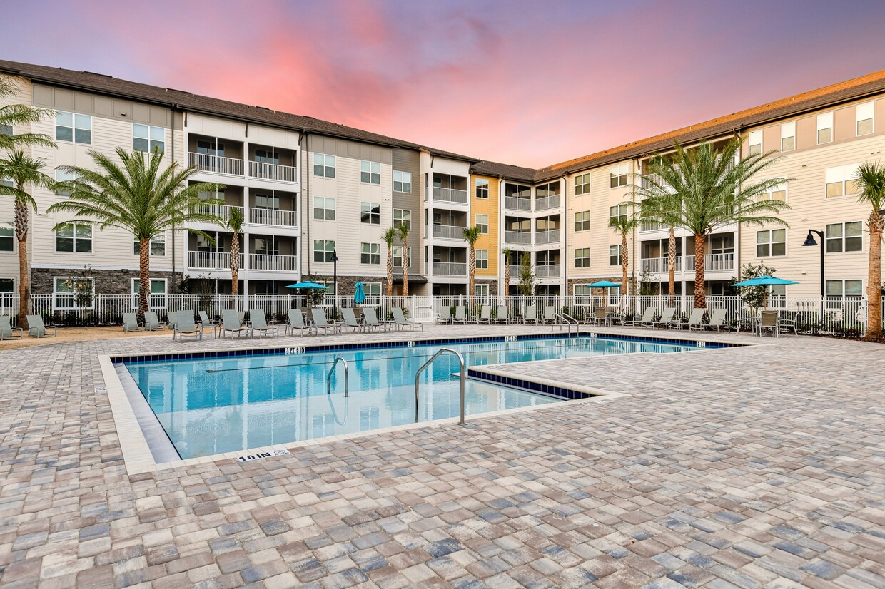 Poolside - The Orchard at Cagan Crossings