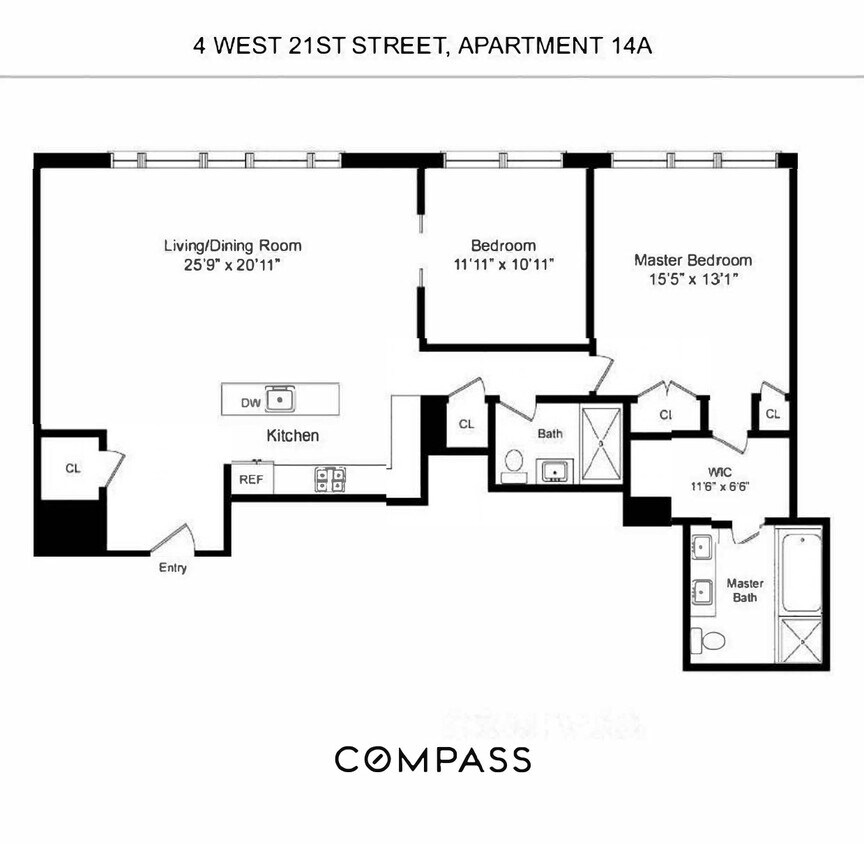 4 W 21st St Unit 14A, New York, NY 10010 Apartment for Rent in New