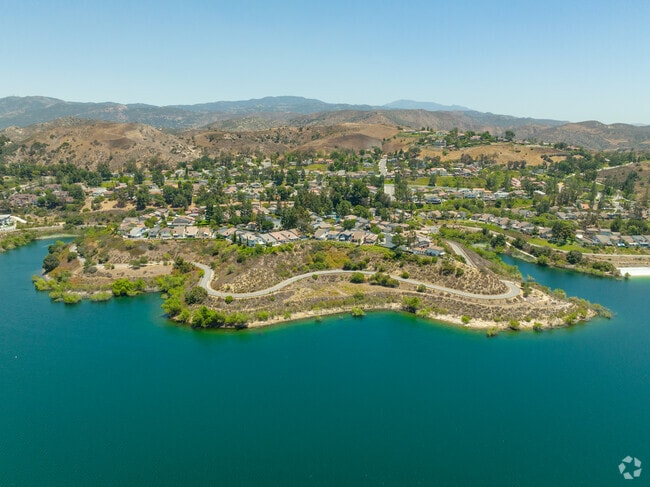 Catch scenic views at Walnut Canyon Reservoir in Anaheim Hills.