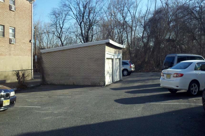 Rear of Building Parking - 17 Teaneck Rd