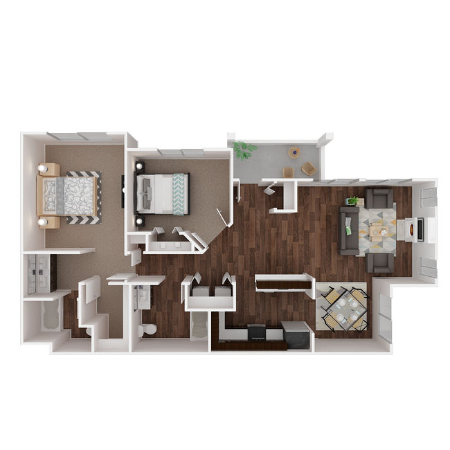 Outlook-3D-FP-Puyallup.png - The Outlook Apartments
