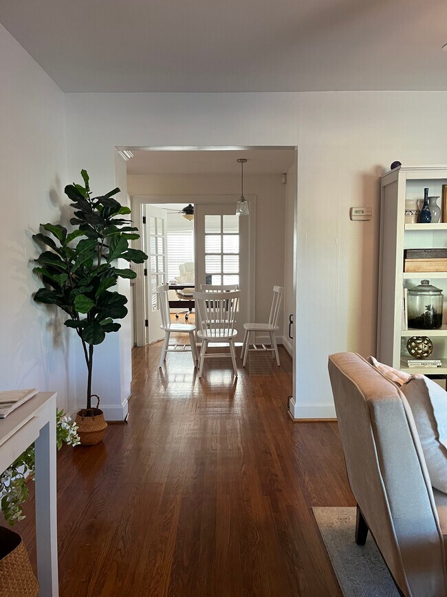 Note: Will rent unfurnished. French doors on 3rd bedroom/office/or dining - 4012 Winchester Rd
