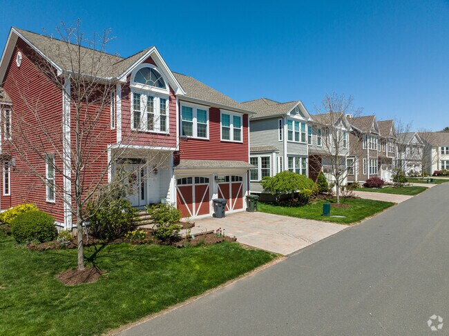 The front angle of homes in Farmington.