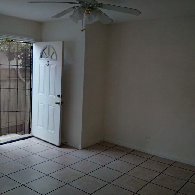 front door and living area - 419 N Elena Ave