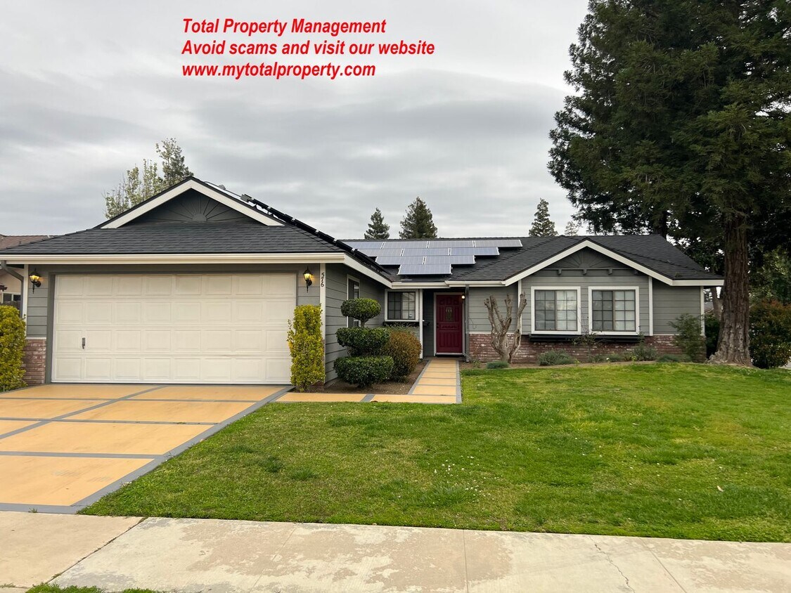 Primary Photo - 576 S ARONIAN ST.-3 BEDROOM 2 BATH- TULARE
