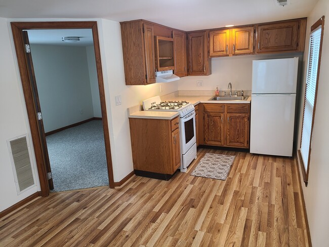 Kitchen and entry to the bedroom - 137 Long Hill Ave