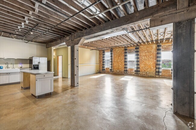 2BR, 2BA - 1,760SF - Living Room - Harrison Terminal Lofts