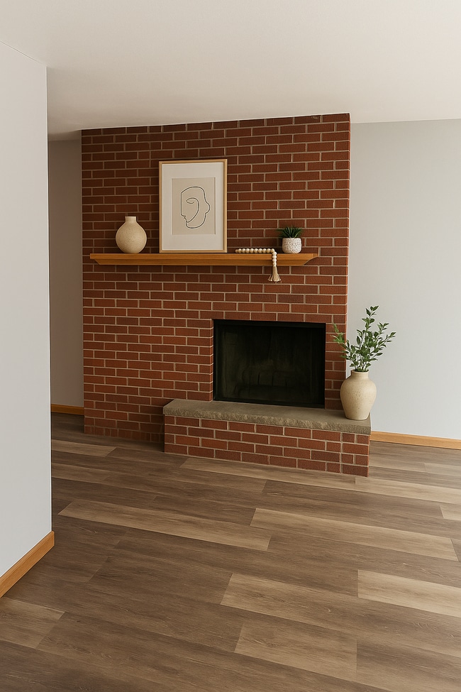 Fireplace - 716 Medford Dr