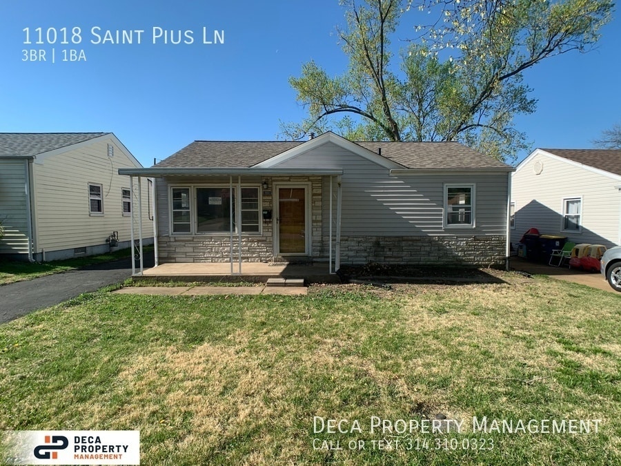 11018 St Pius Ln, Saint Ann, MO 63074 House Rental in Saint Ann, MO