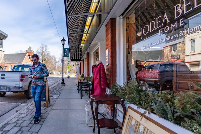 Downtown South Lyon is very easy to get around.