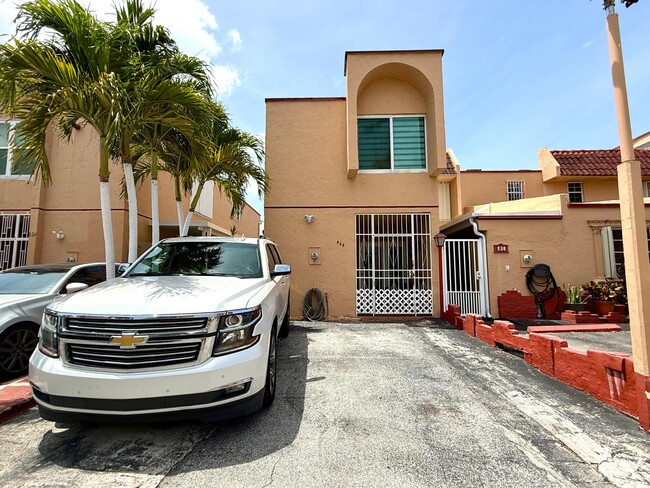 Front of Home2 Car spaces - 828 W 38th Ter