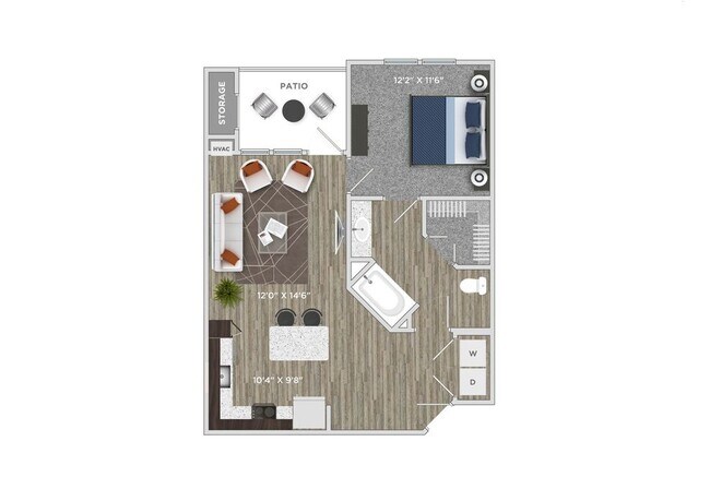 Plano de planta de Bristol - Altair at the Preserve