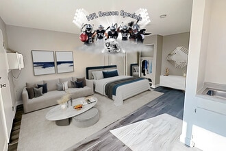 Studio - Living Area - Park Avenue Apartments