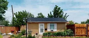 Before the enclosed fence; back door - 10995 Montview Blvd