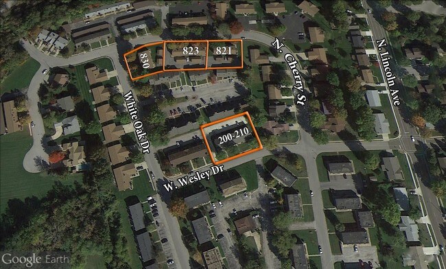 Aerial - 200-210 W Wesley Dr