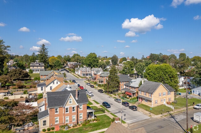 Even the newer homes in Kennett Square give the feeling of a historic small town.