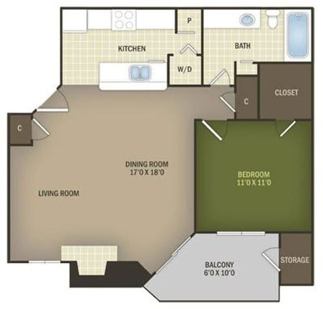 Interior Photo - Lincoln Park Apartments