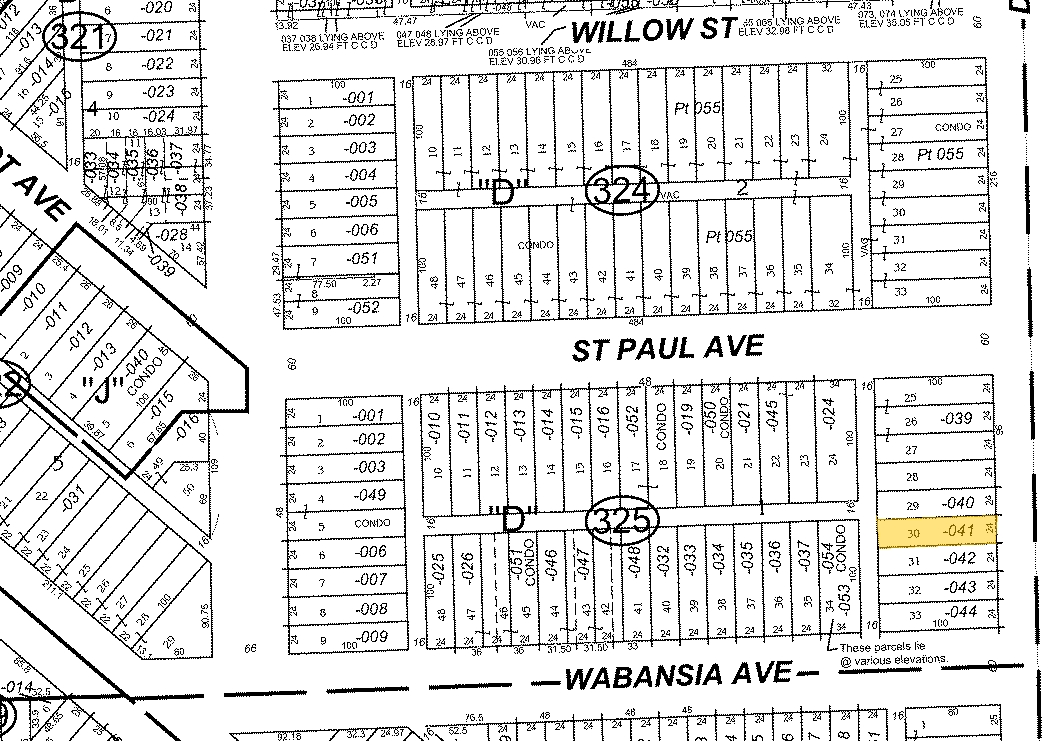 Plat Map - 1708 N Damen Ave