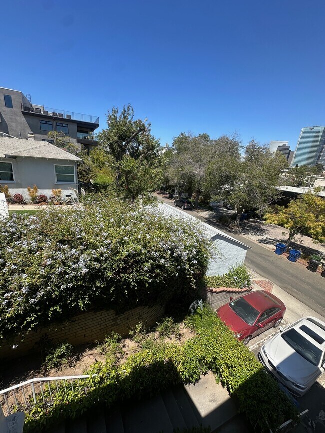 This is the side view from your living room windows. - 1857 Pandora Ave