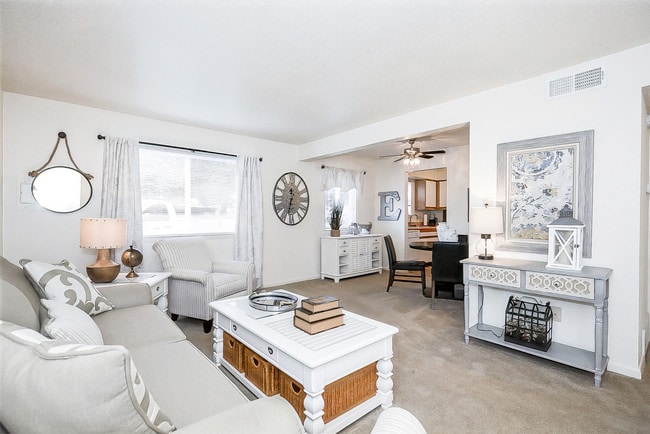 Living Room Model - Edgefield Apartments