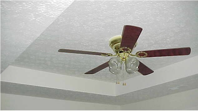 ceiling fans in living room and bedroom - 2435 Obryan Blvd