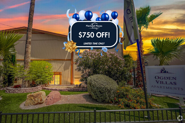 $750 off move in costs for a limited time! - Ogden Villas