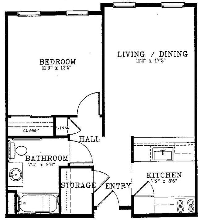 1HAB/1BA - Quail Hollow