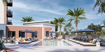 Pool Deck - Calypso at Ballpark Village