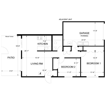 2HAB/1BA - Union North Apartments