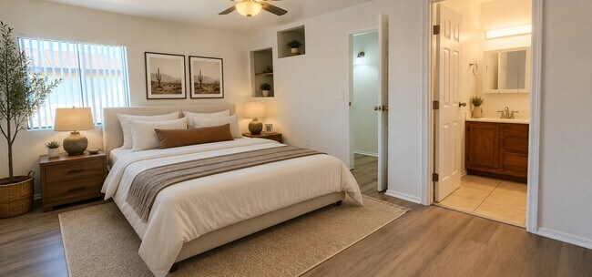 Digitally staged for Inspiration - 6131 E Greenway St