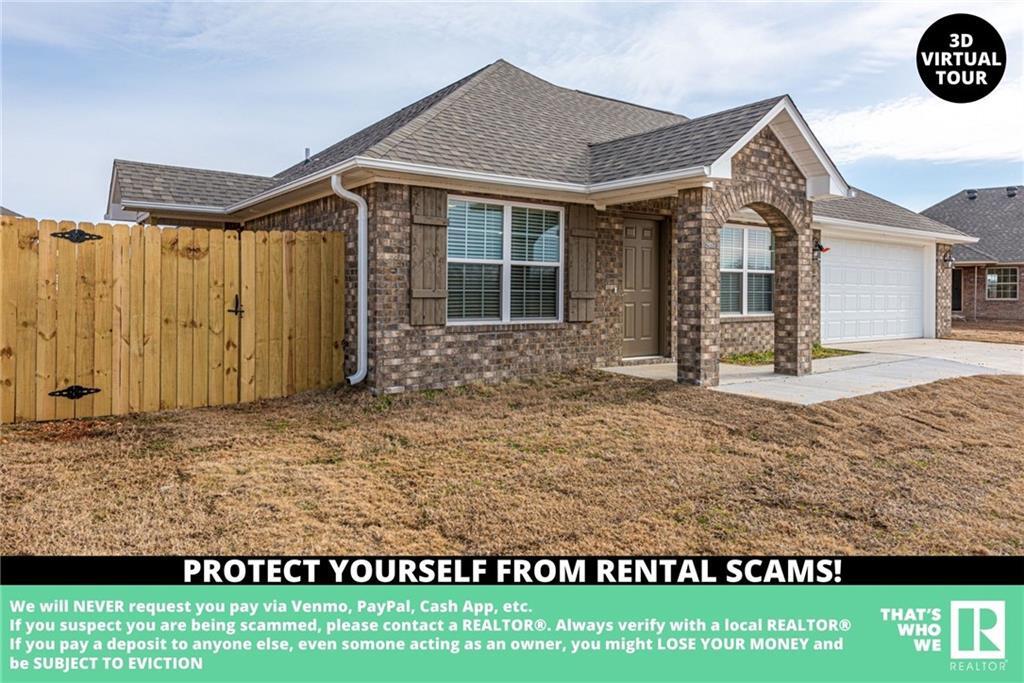 1016 Rachel St, Gentry, AR 72734 House Rental in Gentry, AR