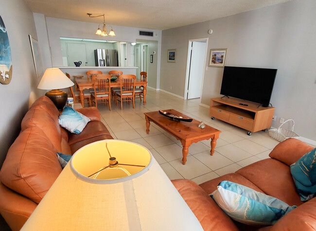 Living Room TV - 3725 S Ocean Dr