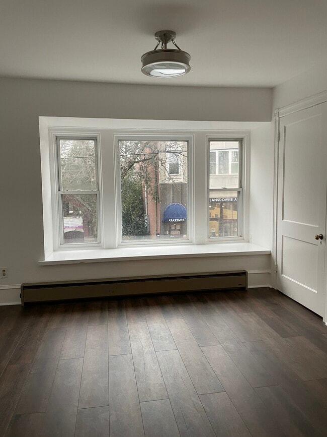 Living room is large enough for second bedroom or office - 19 N Lansdowne Ave