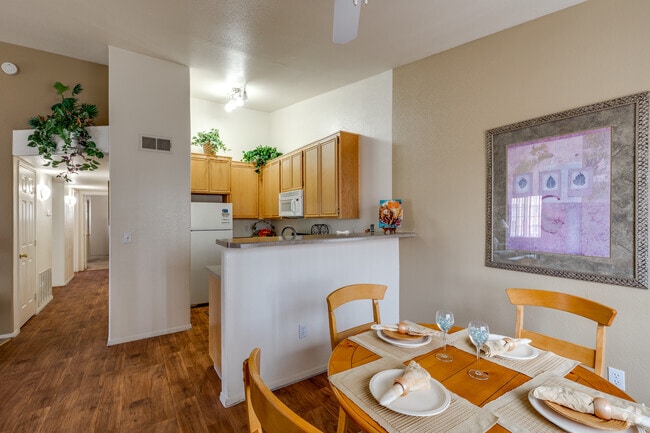 3 BR, 2 BA - 1 ,240 SF - Craig Ranch Villas