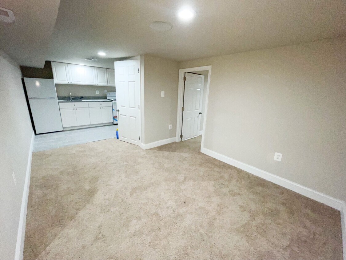Open Living Space and Kitchen - 4930 Minnesota Ave NE