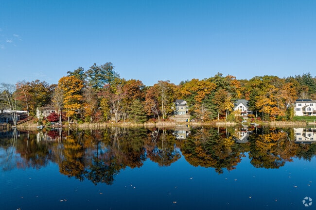 Veteran's Memorial Park offers a lake and is located in the Merrimack neighborhood.