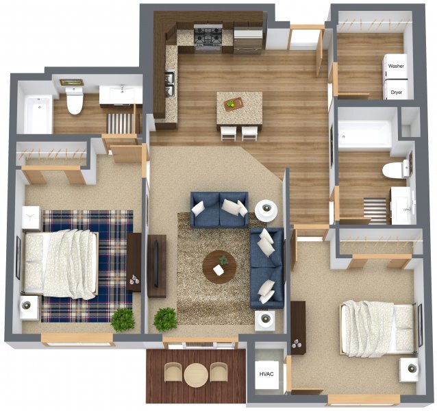 Plano de planta - Forest Creek