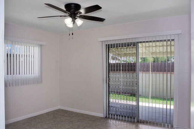 Bedroom 1 with slider to covered Patio - 2515 Birch St