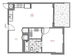 I - 1 Bed, 1 Bath, Den