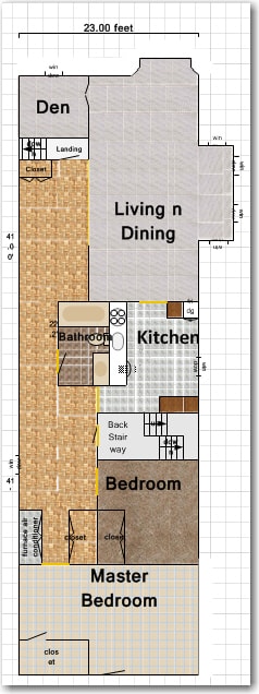 Floor Plan - 2128 W Evergreen Ave