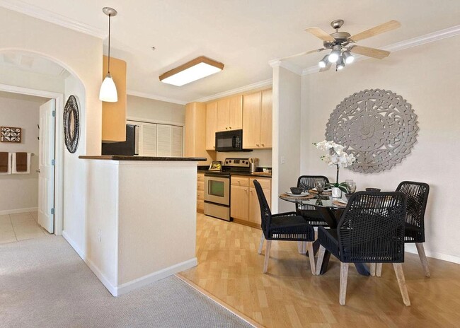 Dining area and kitchen - 801 S Winchester Blvd