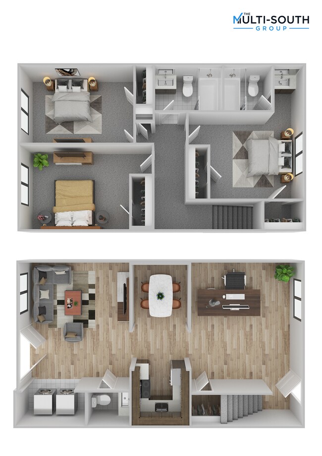 3 dormitorios, 2 baños y medio - Emerald Pointe