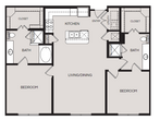 2 Bedroom - 2 Bath