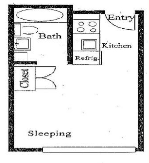 1HAB/1BA - Park Manor Apartments