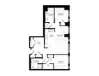2 Bed/2 Bath Den-2.2F