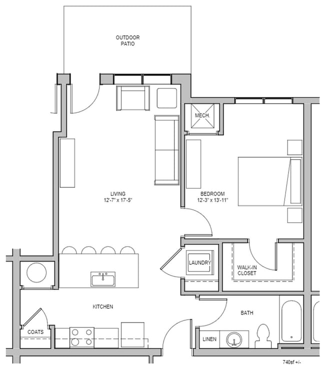 Interior Photo - Rock Pointe Village I LLC