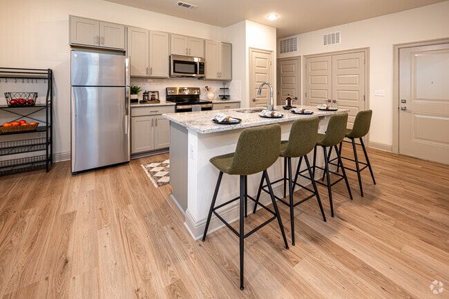 The Hickory: 1BR, 1BA -Kitchen - The Waters at West Village